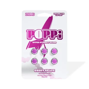 POPPi Hyper Hydroxy Blend 7-OH 35mg Tablets Cushy Grape