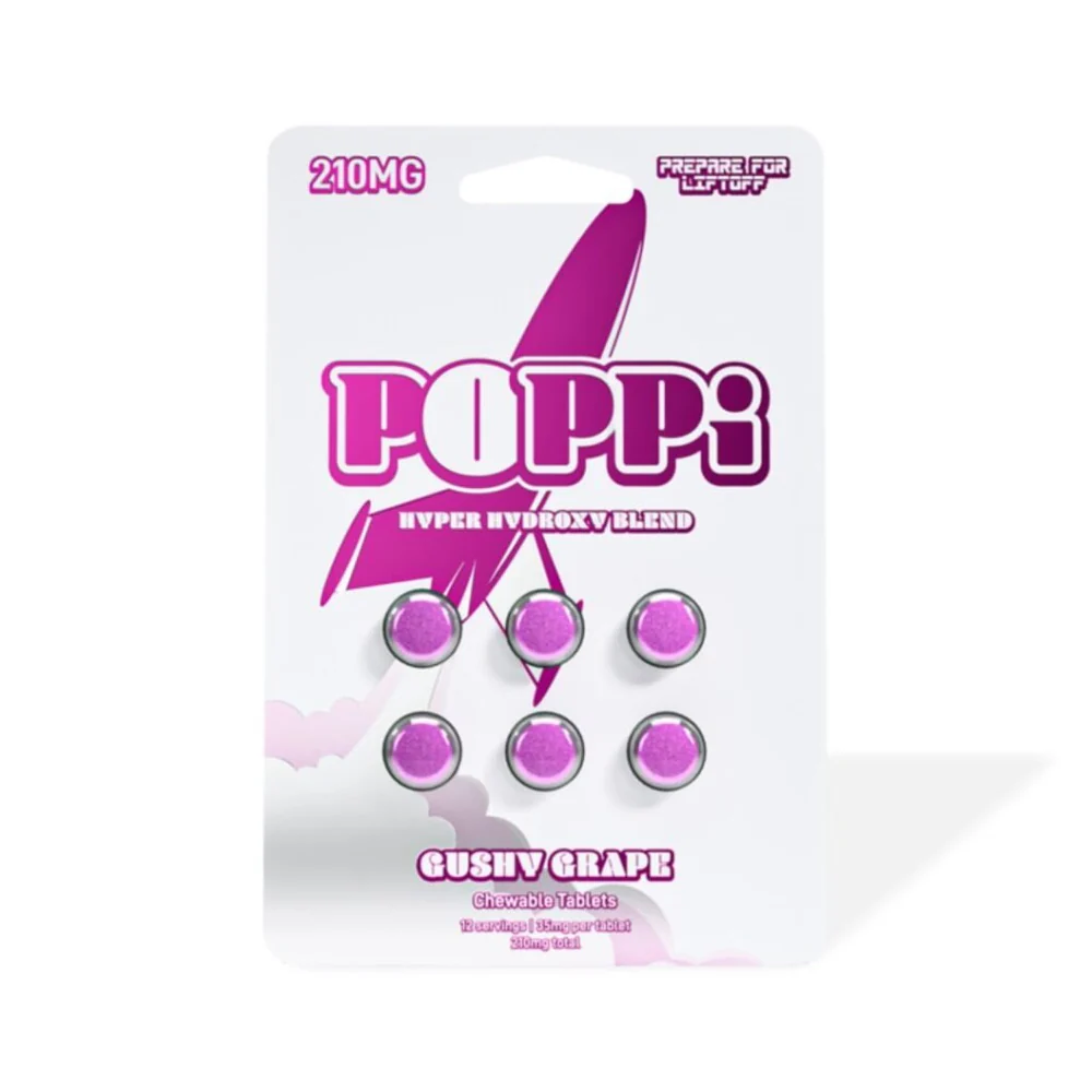 Poppi 7 Oh Tablets 210mg 6 Count 7ohcom 2338756