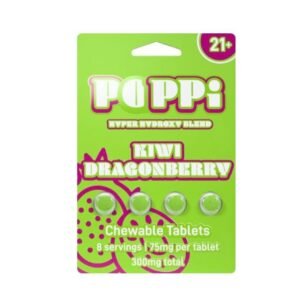 poppi hyper 7oh kratom extract tablets kiwi dragonberry 300mg 4ct 75mg tab 1